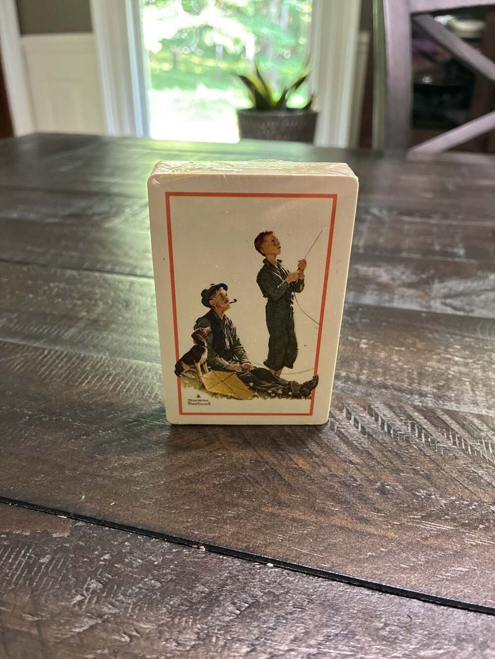 Vintage Trump Brand Norman Rockwell Soaring Spirits Playing Cards